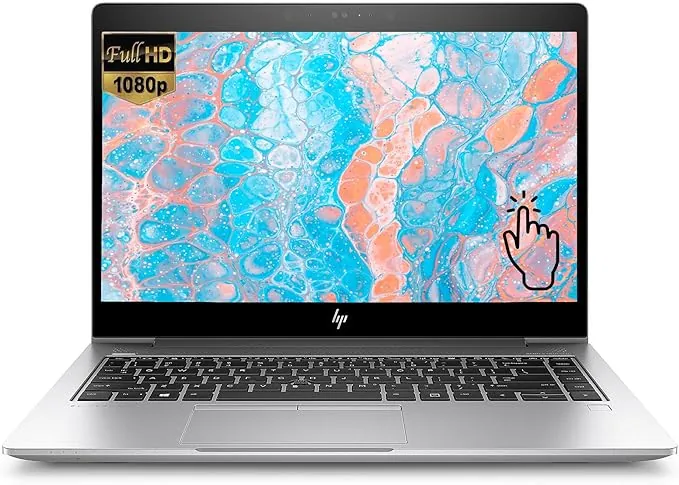HP EliteBook 840 G6 Business Laptop, Intel Core i5-8365U, 16GB RAM, 512GB SSD, 14-inch FHD, Backlit Keyboard, Used