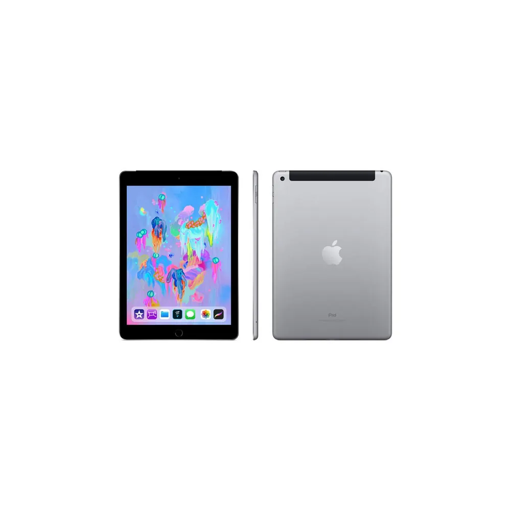Apple iPad (5th Generation), 128GB, Wi-Fi, 9.7-inch, Space Gray, 2017 Model, Used — image 4